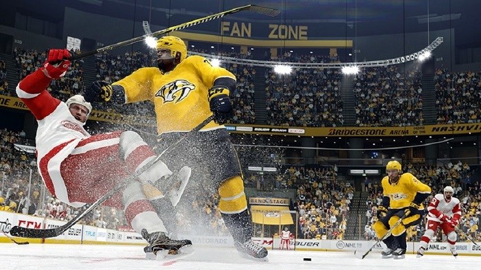 NHL 19 Kolizní systém